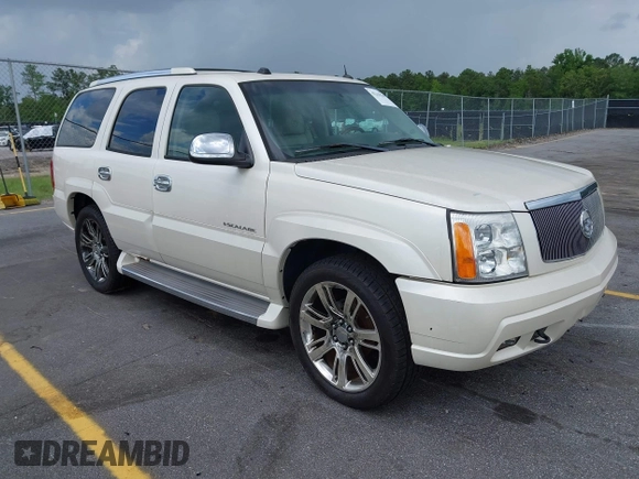 2005 Cadillac Escalade z VIN 1GYEK63N55R123817, wystawiony jako IAAI lot #42263549 z przebiegiem 297 279 mil mil oraz . Historia ofert i sprzedaży dostępna na DreamBid. Obrazek 1.