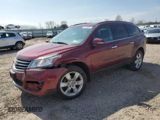 2017 Chevrolet Traverse LT with VIN 1GNKVGKD8HJ158750, listed as a Copart auction lot 54239895 with 125,590 mi miles and Salvage Title. Bid and sale history available at DreamBid. Image 1.