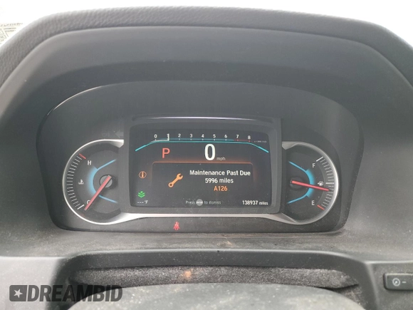 2019 Honda Pilot Touring 7-Passenger with VIN 5FNYF6H67KB005312, listed as a Copart auction lot 58785895 with 138,937 mi miles and Salvage title. Bid and sale history available at DreamBid. Image 9.