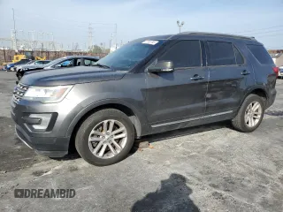 2017 Ford Explorer XLT with VIN 1FM5K7D84HGA61794, listed as a Copart auction lot 47232785 with 148,182 mi miles and Salvage Title. Bid and sale history available at DreamBid. Image 1.