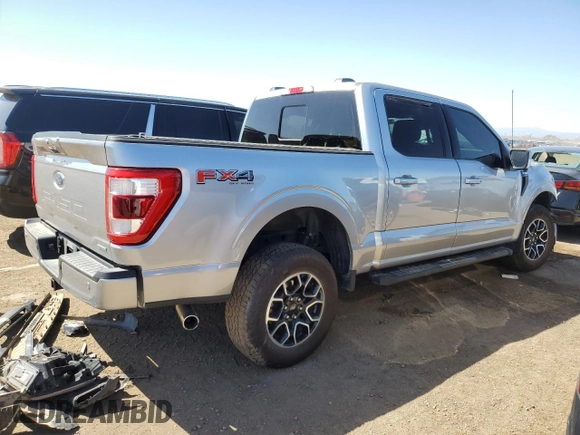 2023 Ford F-150 XL with VIN 1FTFW1E88PFB23338, listed as a Copart auction lot 50353865 with 0 mi miles and Salvage Title. Bid and sale history available at carsss.com. Image 3.