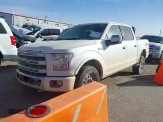 2015 Ford F-150 XLT with VIN 1FTEW1EF9FFC52908, listed as a IAAI auction lot 41193606 with 121,475 mi miles. Bid and sale history available at carsss.com. Image 18.