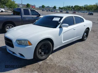 2012 Dodge Charger Police with VIN 2C3CDXAG7CH172472, listed as a IAAI auction lot 42031896 with 196,887 mi miles. Bid and sale history available at carsss.com. Image 2.