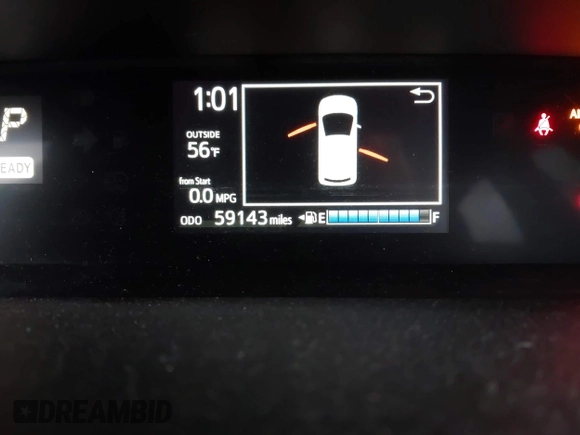 2018 Toyota Prius One with VIN JTDKDTB33J1613019, listed as a IAAI auction lot 42063768 with 59,143 mi miles and . Bid and sale history available at DreamBid. Image 15.
