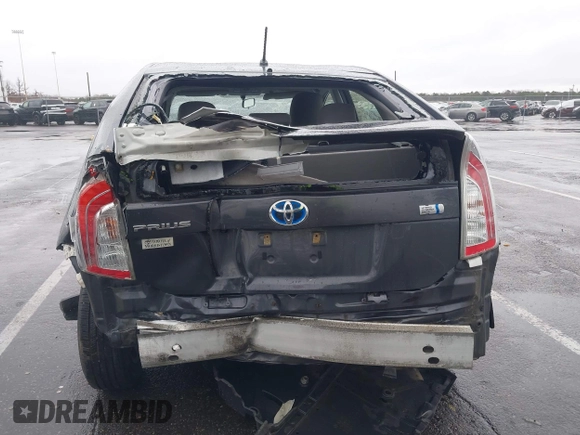 2015 Toyota Prius Four with VIN JTDKN3DU2F1873521, listed as a IAAI auction lot 41983831 with 107,653 mi miles and . Bid and sale history available at DreamBid. Image 6.