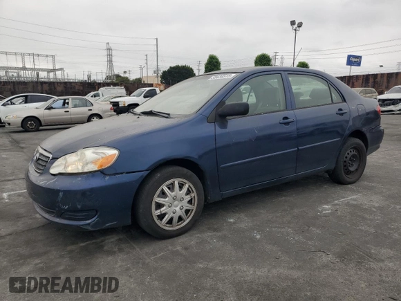 2006 Toyota Corolla CE with VIN JTDBR32E260062632, listed as a Copart auction lot 58434515 with 200,869 mi miles and Salvage title. Bid and sale history available at DreamBid. Image 1.