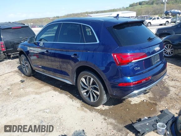 2023 Audi Q5 S line Premium Plus z VIN WA1EAAFY6P2038315, wystawiony jako IAAI lot #41990125 z przebiegiem 31 787 mil mil oraz . Historia ofert i sprzedaży dostępna na DreamBid. Obrazek 3.