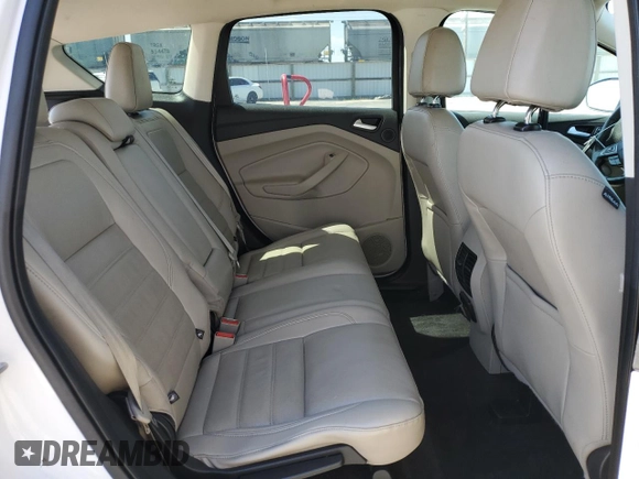 2017 Ford Escape Titanium with VIN 1FMCU9J90HUD28716, listed as a Copart auction lot 53694635 with 90,484 mi miles and Salvage Title. Bid and sale history available at carsss.com. Image 11.