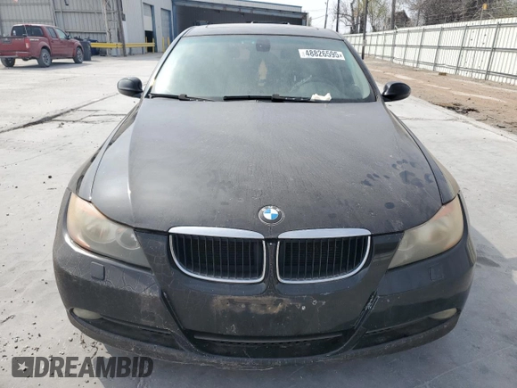 2007 BMW 3 Series 328xi with VIN WBAVC73557AC79723, listed as a Copart auction lot 48826595 with Not provided miles and Clean title. Bid and sale history available at DreamBid. Image 5.