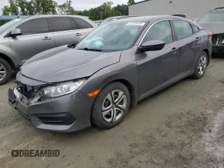 2017 Honda Civic LX z VIN 19XFC2F57HE045178, wystawiony jako Copart lot #57253255 z przebiegiem 79 992 mil mil oraz Szkoda całkowita • Salvage title. Historia ofert i sprzedaży dostępna na DreamBid. Obrazek 1.