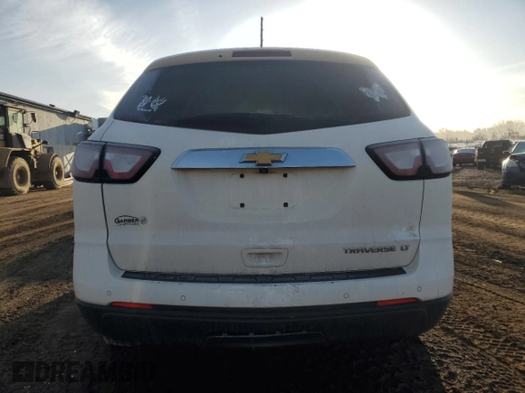 2014 Chevrolet Traverse LT with VIN 1GNKRGKD2EJ344266, listed as a Copart auction lot 48668575 with 132,216 mi miles and Clean Title. Bid and sale history available at DreamBid. Image 6.