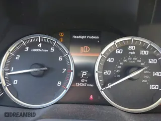 2015 Acura MDX Tech Pkg with VIN 5FRYD4H49FB012727, listed as a IAAI auction lot 41397797 with 134,347 mi miles. Bid and sale history available at carsss.com. Image 7.