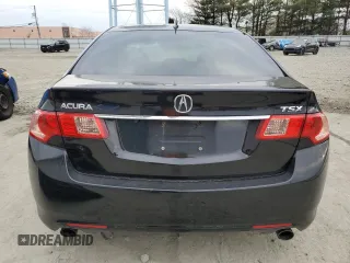 2012 Acura TSX Tech Pkg with VIN JH4CU2F60CC028035, listed as a Copart auction lot 46460665 with 151,163 mi miles and Salvage Title. Bid and sale history available at carsss.com. Image 6.