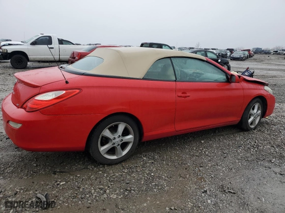 2007 Toyota Camry Solara SE with VIN 4T1FA38P77U112559, listed as a Copart auction lot 44934115 with 155,830 mi miles and Salvage Title. Bid and sale history available at carsss.com. Image 3.