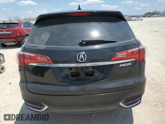 2016 Acura RDX Technology with VIN 5J8TB3H5XGL005192, listed as a Copart auction lot 66905044 with 145,786 mi miles and Salvage Title. Bid and sale history available at DreamBid. Image 6.