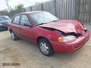 2001 Chevrolet Prizm with VIN 1Y1SK52891Z422344, listed as a IAAI auction lot 42095405 with 57,891 mi miles. Bid and sale history available at carsss.com. Image 1.