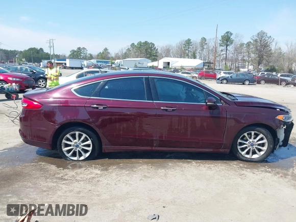 2017 Ford Fusion SE with VIN 3FA6P0HD8HR103620, listed as a IAAI auction lot 41910073 with 259,191 mi miles. Bid and sale history available at carsss.com. Image 12.