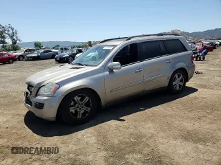 2007 Mercedes-Benz GL-Class with VIN 4JGBF71E97A195803, listed as a Copart auction lot 63149844 with 129,708 mi miles and Salvage Title. Bid and sale history available at carsss.com. Image 12.