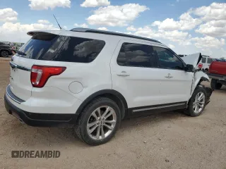 2018 Ford Explorer XLT z VIN 1FM5K7D87JGC70257, wystawiony jako Copart lot #54946765 z przebiegiem 80 706 mil mil oraz Szkoda całkowita • Salvage title. Historia ofert i sprzedaży dostępna na DreamBid. Obrazek 3.