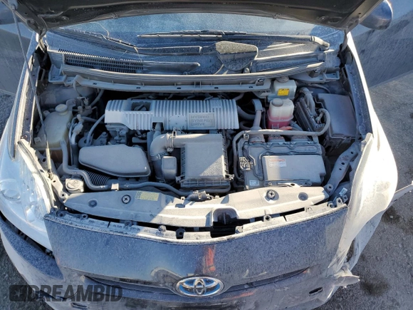 2010 Toyota Prius II with VIN JTDKN3DU9A5209346, listed as a Copart auction lot 81463784 with 128,964 mi miles and Salvage Title. Bid and sale history available at carsss.com. Image 13.