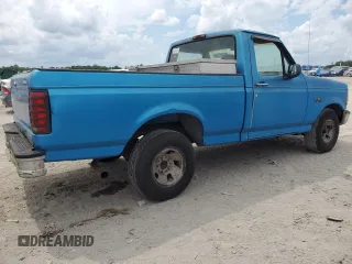 1995 Ford F-150 z VIN 1FTDF15Y7SNA97918, wystawiony jako Copart lot #56505725 z przebiegiem 296 106 mil mil oraz Czysty tytuł • Clean title. Historia ofert i sprzedaży dostępna na DreamBid. Obrazek 3.