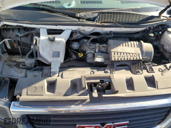 2018 Chevrolet Express Cargo Van with VIN 1GCWGAFGXJ1903929, listed as a Copart auction lot 42463695 with 73,707 mi miles and Salvage Title. Bid and sale history available at carsss.com. Image 12.