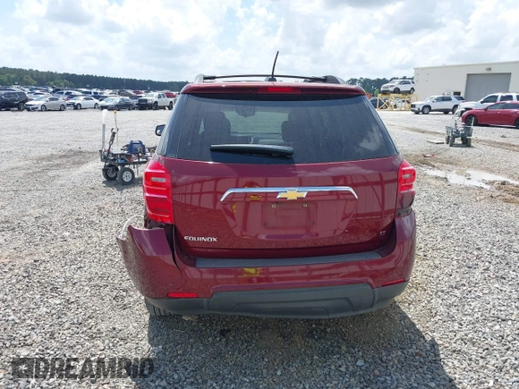 2017 Chevrolet Equinox LT with VIN 2GNALCEK4H1594316, listed as a IAAI auction lot 41961606 with 57,240 mi miles. Bid and sale history available at carsss.com. Image 6.