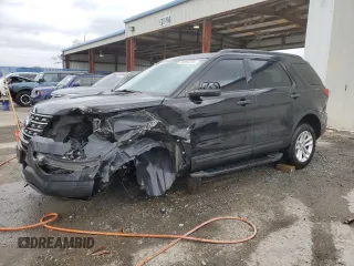 2017 Ford Explorer with VIN 1FM5K8BH5HGC19455, listed as a Copart auction lot 89093295 with 108,728 mi miles and Salvage Title. Bid and sale history available at DreamBid. Image 1.