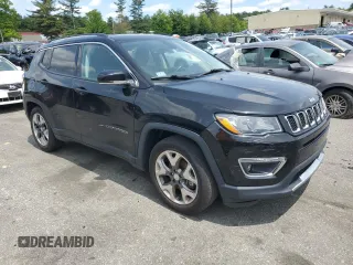 2020 Jeep Compass Limited with VIN 3C4NJCCB1LT231188, listed as a Copart auction lot 57659365 with 77,929 mi miles and Salvage title. Bid and sale history available at DreamBid. Image 4.