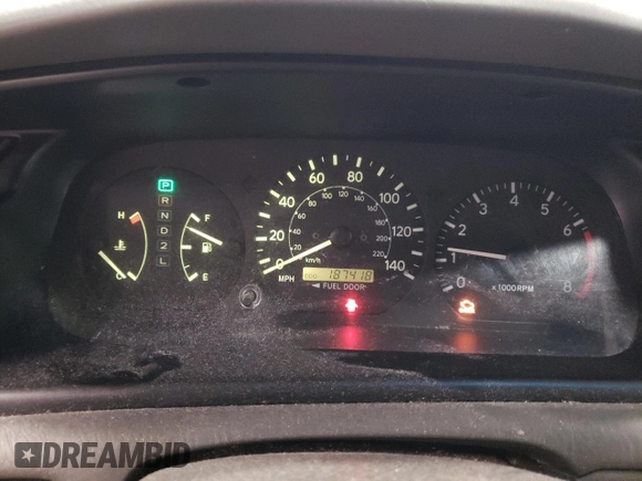 2000 Toyota Camry CE z VIN JT2BG22K1Y0483646, wystawiony jako Copart lot #53129705 z przebiegiem 187 418 mil mil oraz Szkoda całkowita • Salvage title. Historia ofert i sprzedaży dostępna na DreamBid. Obrazek 9.
