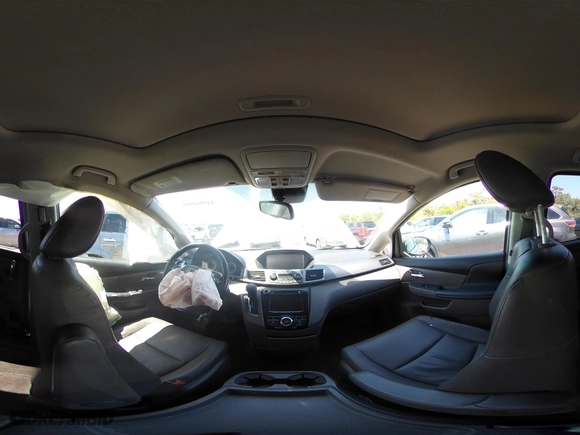 2016 Honda Odyssey EX-L with VIN 5FNRL5H68GB025082, listed as a IAAI auction lot 41994995 with 143,955 mi miles. Bid and sale history available at carsss.com. Image 18.