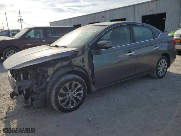 2018 Nissan Sentra SV with VIN 3N1AB7AP5JL631739, listed as a Copart auction lot 50239475 with 96,544 mi miles and Salvage Title. Bid and sale history available at carsss.com. Image 1.