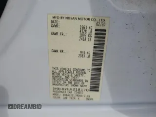 2020 Nissan Altima 2.5 SL with VIN 1N4BL4EV1LN318170, listed as a Copart auction lot 46830075 with 91,291 mi miles and Salvage Title. Bid and sale history available at carsss.com. Image 13.