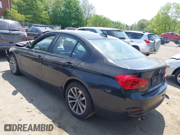 2018 BMW 3 Series 320i xDrive with VIN WBA8A3C5XJA505576, listed as a IAAI auction lot 42248730 with Not provided miles and . Bid and sale history available at DreamBid. Image 3.