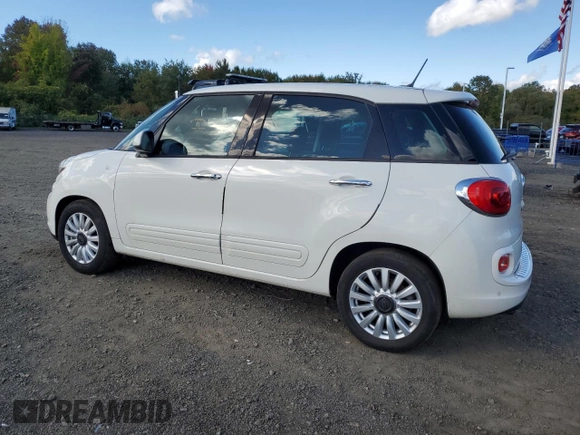 2014 FIAT 500L Easy with VIN ZFBCFABH9EZ024968, listed as a Copart auction lot 73960244 with 203,327 mi miles and Clean Title. Bid and sale history available at carsss.com. Image 2.