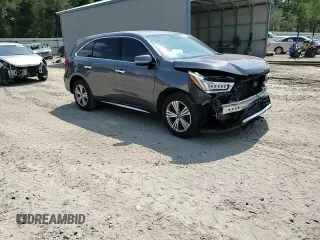 2020 Acura MDX with VIN 5J8YD3H32LL016308, listed as a Copart auction lot 57323855 with 48,461 mi miles and Non repairable. Bid and sale history available at DreamBid. Image 14.