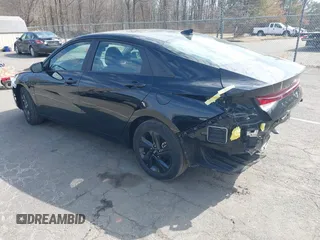 2023 Hyundai Elantra SEL with VIN KMHLM4AG8PU442866, listed as a IAAI auction lot 41790018 with 14,454 mi miles and . Bid and sale history available at DreamBid. Image 3.