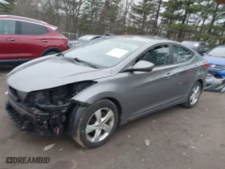 2012 Hyundai Elantra GLS PZEV with VIN 5NPDH4AEXCH071001, listed as a IAAI auction lot 41850232 with 147,278 mi miles. Bid and sale history available at carsss.com. Image 2.