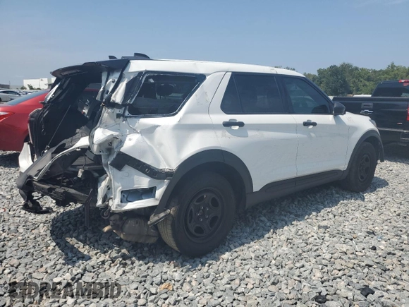 2021 Ford Police Interceptor Utility z VIN 1FM5K8AB4MGA46888, wystawiony jako Copart lot #53483365 z przebiegiem 81 293 mil mil oraz Nie do naprawy. Historia ofert i sprzedaży dostępna na DreamBid. Obrazek 3.