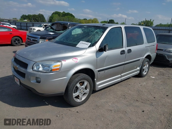 2008 Chevrolet Uplander LS with VIN 1GNDV23W18D151908, listed as a IAAI auction lot 42049564 with 77,413 mi miles and . Bid and sale history available at DreamBid. Image 2.
