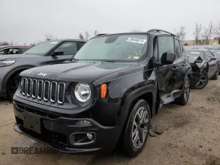 2015 Jeep Renegade Latitude with VIN ZACCJABT3FPB91780, listed as a Copart auction lot 36946074 with Not Provided miles and Salvage Title. Bid and sale history available at carsss.com. Image 1.