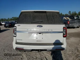 2022 Ford Expedition Platinum with VIN 1FMJU1MT0NEA08107, listed as a Copart auction lot 73281844 with 43,055 mi miles and Salvage Title. Bid and sale history available at carsss.com. Image 6.