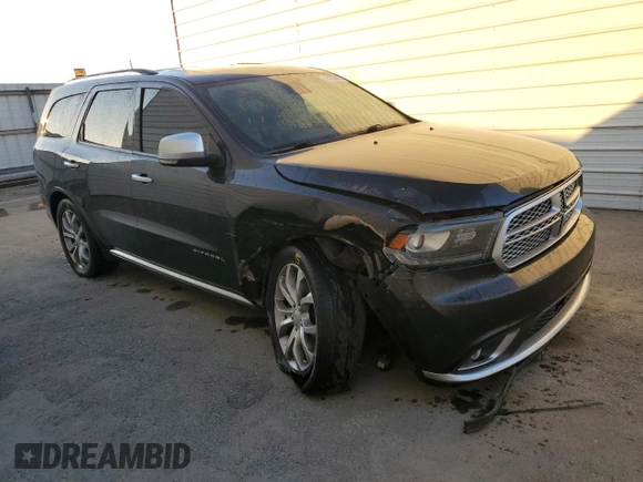 2016 Dodge Durango Citadel Anodized Platinum with VIN 1C4SDJET0GC428990, listed as a Copart auction lot 83581244 with 144,980 mi miles and Clean title. Bid and sale history available at DreamBid. Image 4.