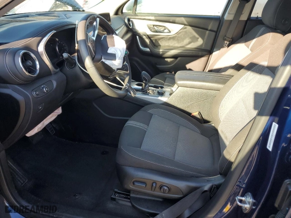 2023 Chevrolet Blazer LT with VIN 3GNKBHR44PS155586, listed as a Copart auction lot 46690095 with 42,831 mi miles and Salvage Title. Bid and sale history available at carsss.com. Image 7.