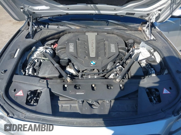 2013 BMW 7 Series 750Li xDrive with VIN WBAYF8C59DD140244, listed as a IAAI auction lot 41754655 with 97,470 mi miles. Bid and sale history available at carsss.com. Image 10.