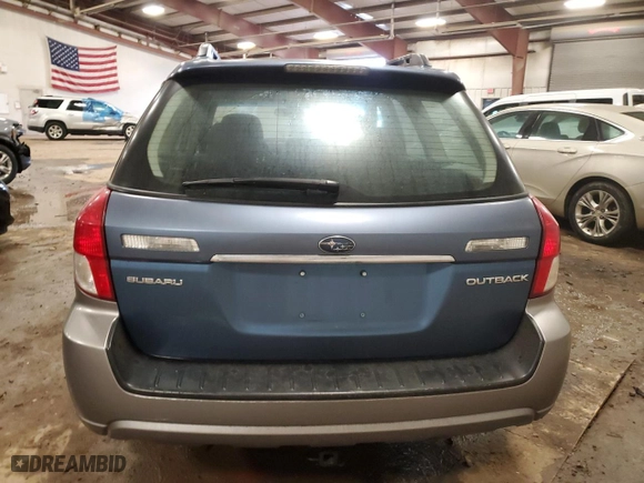2008 Subaru Outback (Natl) with VIN 4S4BP60C787353237, listed as a Copart auction lot 85844444 with 213,000 mi miles and Clean Title. Bid and sale history available at carsss.com. Image 6.