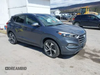 2016 Hyundai Tucson Sport with VIN KM8J33A2XGU022633, listed as a IAAI auction lot 41990348 with 73,395 mi miles. Bid and sale history available at carsss.com. Image 1.