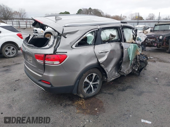 2017 Kia Sorento EX V6 with VIN 5XYPH4A5XHG289550, listed as a IAAI auction lot 41557357 with 1 mi miles. Bid and sale history available at carsss.com. Image 4.