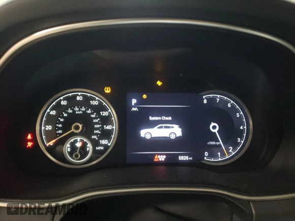 2024 Genesis GV80 z VIN KMUHCESC2RU183600, wystawiony jako Copart lot #47824345 z przebiegiem 5 826 mil mil oraz Szkoda całkowita • Salvage title. Historia ofert i sprzedaży dostępna na DreamBid. Obrazek 9.