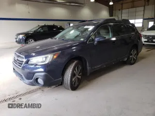 2018 Subaru Outback Limited with VIN 4S4BSANC6J3376659, listed as a Copart auction lot 47825545 with 91,614 mi miles and Salvage Title. Bid and sale history available at carsss.com. Image 1.